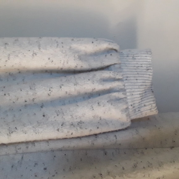 NWT Topshop Sweatshirt Mini Dress in Oatmeal 12 - Picture 7 of 16